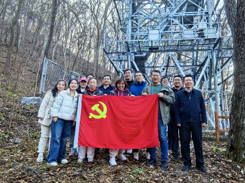 红旗护绿，生态筑梦——二室生态系统遥感研究室临时党小组野外观测纪行