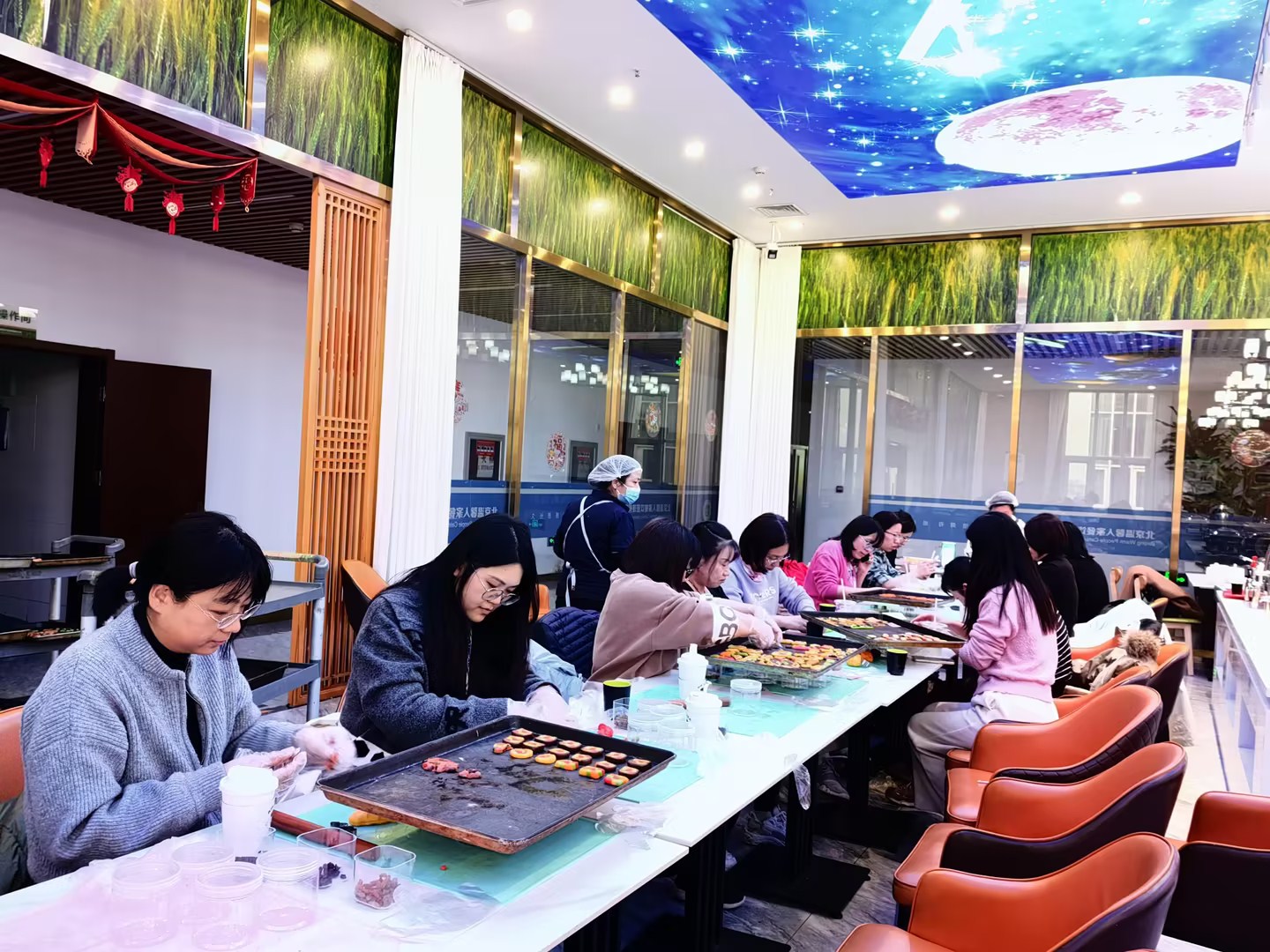 八部妇女小组开展“喜迎元旦”烘焙活动