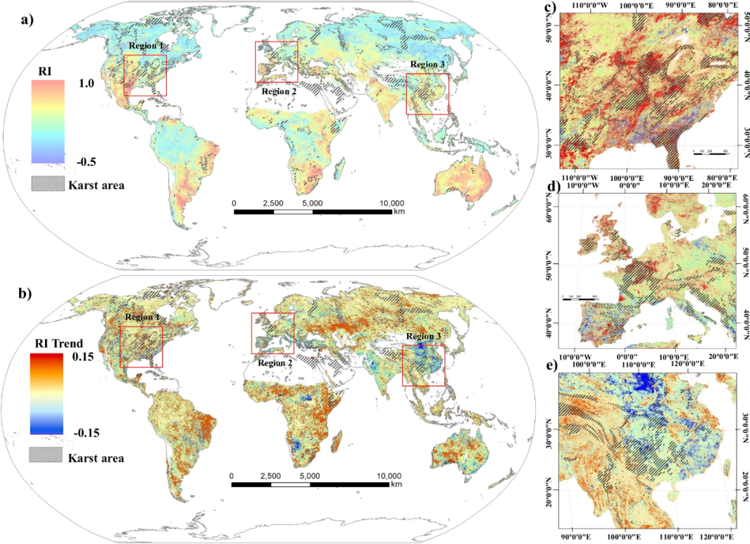 Global Study Reveals Drought Adaptability of Karst Vegetation
